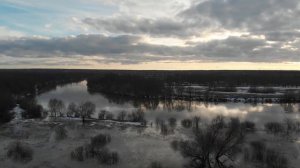 Аросъемка.Половодье р.Клязьма.Добро пожаловать на борт dji mavic air.Часть 3.