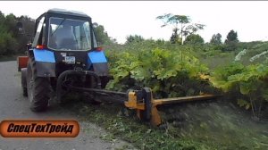 Косилка Farmer Orsi. Борьба с борщевиком