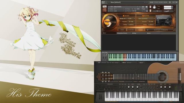 [VSTi] Undertale - His Theme (Guitar & Violin) смотреть онлайн