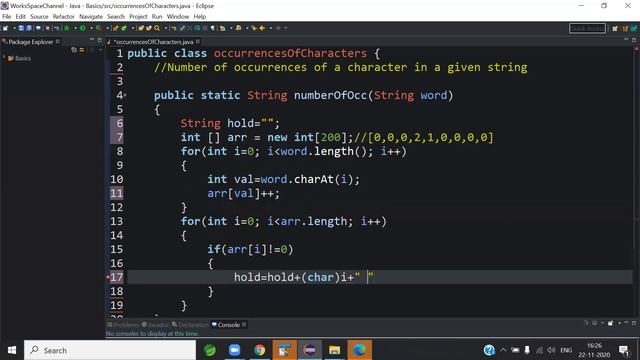 How to Count The Number of Occurrences of a Character in a String in Java смотреть онлайн