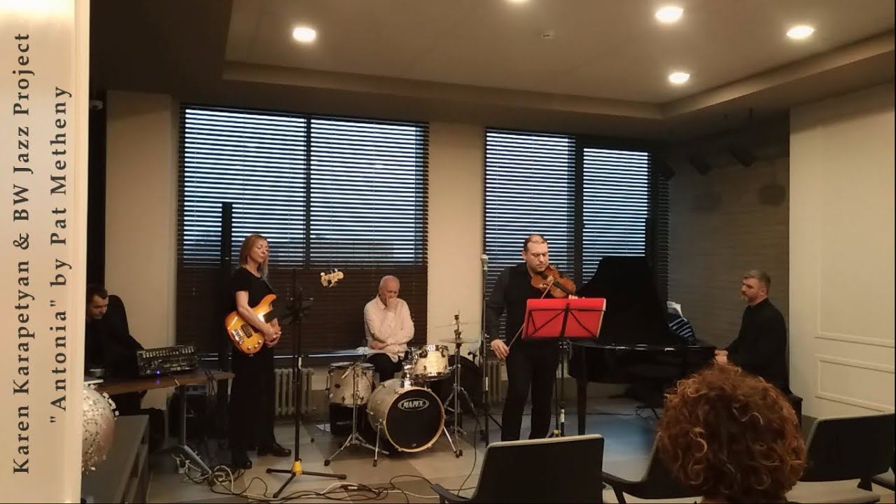 Karen Karapetyan - Antonia  by Pat Metheny cover version  live record