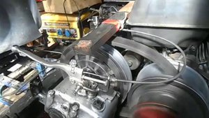Переключение реверса " Буран " с включением   тормоза одной ручкой !