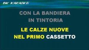 L'ITALIANO Toto Cutugno Karaoke - Tono Originale - Strumentale/Testo