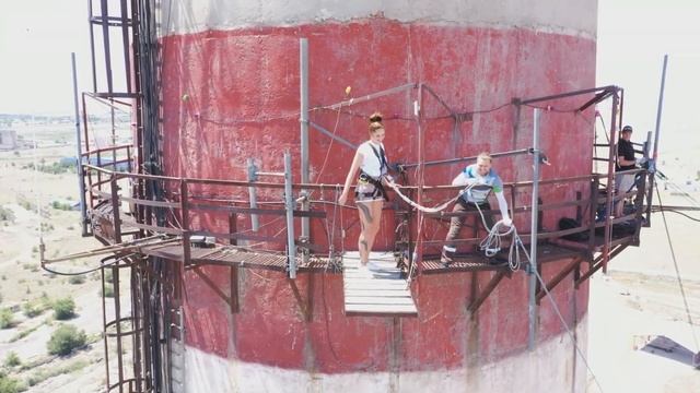 Rope Jumping / Extreme sport / Экстримальный спорт / Прыжки с вышки смотреть онлайн