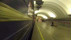 Метро Санкт-Петербурга (The Metro In St Petersburg) станция метро "Площадь Мужества"