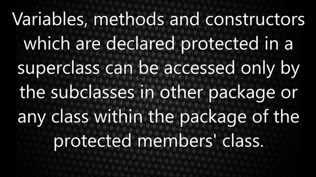 What is protected access modifier? | Java Interview Questions смотреть онлайн