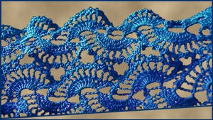 Ленточное кружево крючком. Ажурное вязание. Часть 1.