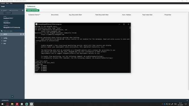 MongoDB создание базы данных | MongoDB уроки для начинающих