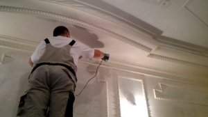 Покраска краскопультом бош