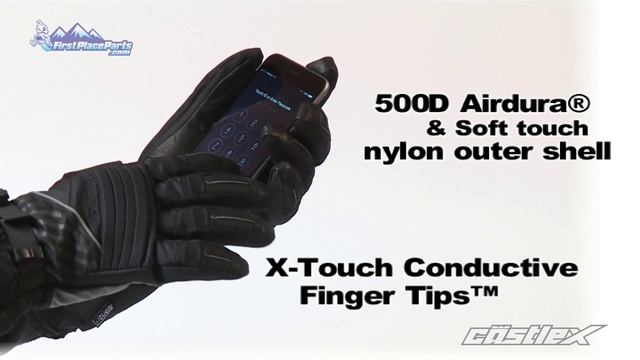 Castle X Rizer G7 Snowmobile Gloves смотреть онлайн