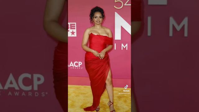 #KylaPratt at the 2023 #NaacpImageAwards !! #tamtonight