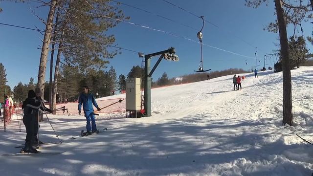 Покатались на санках в национальном парке Ловчен. Черногория. смотреть онлайн