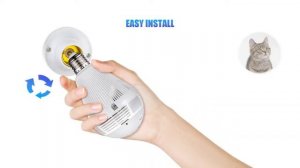 360 Degree Home Security Wifi Camera Light Bulb?