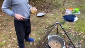 Готовим свежесобранные белые грибы в казане на костре от шефа Алекса!