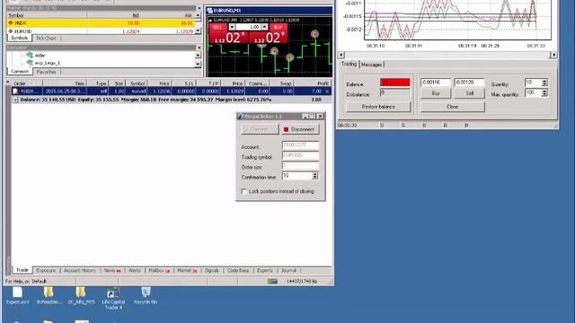 MegaClicker - автоторговля без советников. Настройка.
