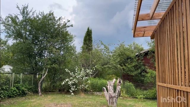 ЖДЕМ ГРОЗУ! готовим роллы на даче! Забыла все взять с собой! Трава, супер полив и игры Кирилла смотреть онлайн