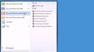 Windows 7  |  Finding Recently Used Files (Jump Lists)