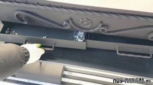 Беседка-мангал СТАЛ-1-LN (левосторонний, столешница из нержавейки) для дачи, базы отдыха