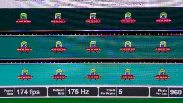 UFO test: Dell Alienware AW3423DW QD-OLED, 1000 fps, 50x slow motion смотреть онлайн
