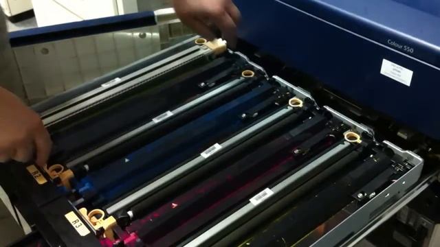 как заменить фотобарабан в картридже смотреть онлайн