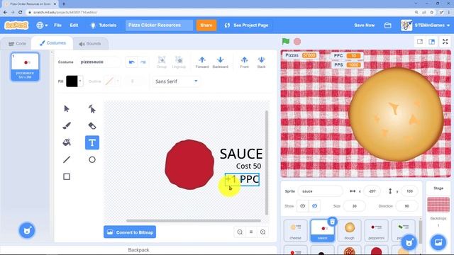 Pizza Clicker Game in Scratch | How to Create in Scratch Coding | Scratch Programming Game Tutorial смотреть онлайн