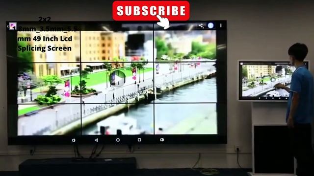 2x2 1 8mm 3 5mm 5 5mm 49 Inch Lcd Splicing Screen Vidmate Video Player Monitor Video Wall Buy Lcd смотреть онлайн