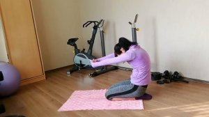 Растяжка после тренировки.