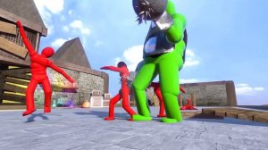 Dynamic NPC Fights in Realistic Simulations! (with Active Ragdoll Physics)