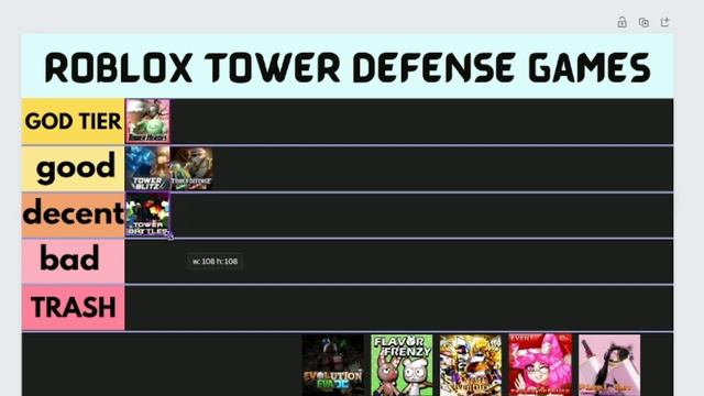 The ROBLOX Tower Defense Game Tier List! смотреть онлайн
