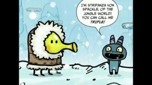 Дудл Джамп Комикс:озвучка на русском! 1 часть  #дудлджампживи