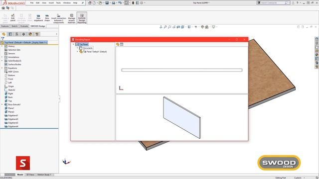 Introduction to SWOOD - Woodworking for SOLIDWORKS