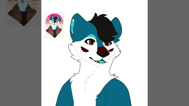 Rey the Maltese Tiger drawing | Speedpaint | смотреть онлайн