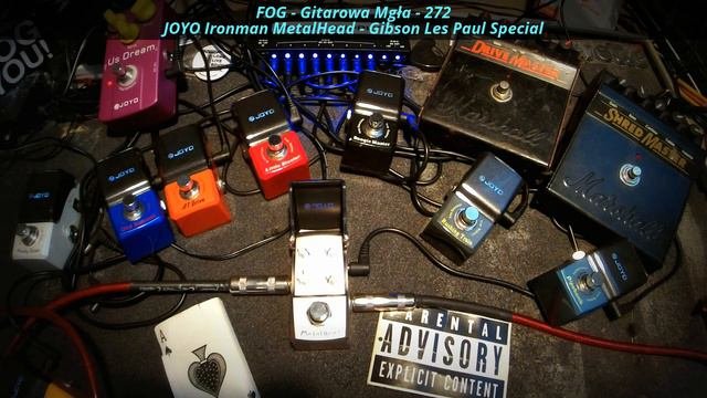 JOYO Ironman METALHEAD - Tony Gainu W Miniaturce - FOG 272