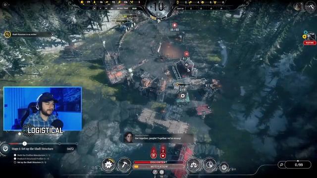 Frostpunk EXTREME | Logistical LIVE смотреть онлайн
