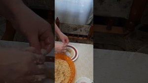 Домашняя колбаса из картофеля и сала.