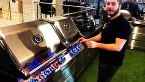 Уличные модульные летние гриль-кухни из нержавеющей стали. Видеообзор.