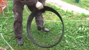 Использование старых покрышек  пригодиться на даче