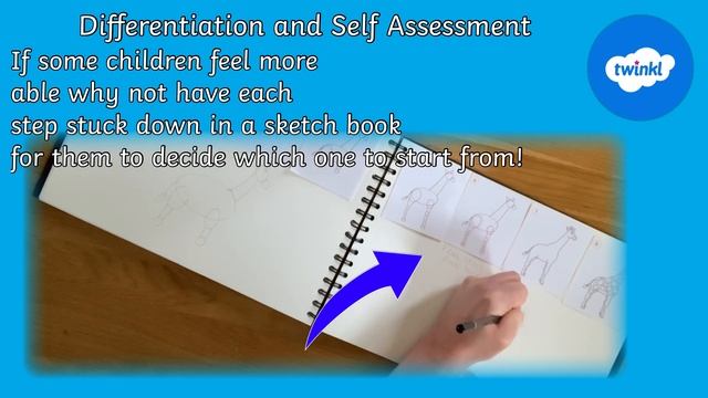 How to Draw a Giraffe Activity Worksheet смотреть онлайн