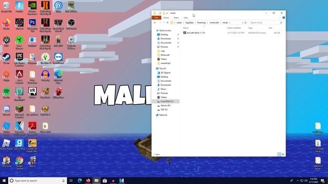 How To Install the Aircraft Mod in Minecraft! смотреть онлайн