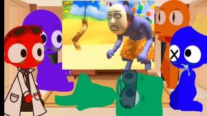 Реакция радужных друзей на Поппи зе перформер 1/4 {@MeyWasntHere }