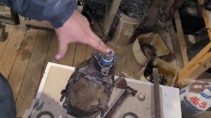 Момент затяжки хвостовика#установка сальника хвостовика#mercedes#w123