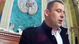 Тамада В'ячеслав Закарпаття читає апостола -  Обряд Вінчання!