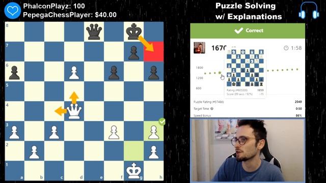 How to Solve Chess Tactics | 1600-1800 Puzzles Training смотреть онлайн