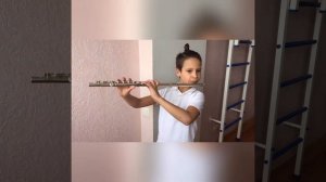 Академ. концерт в музыкальной школе флейта и я))