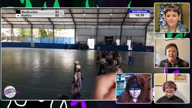 Helltown Skulladies vs Hellfire - Helloween Game 1 (Beginner level) смотреть онлайн