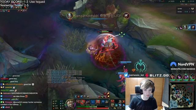 Nemesis facerolling T1 Academy on Tryndamere смотреть онлайн