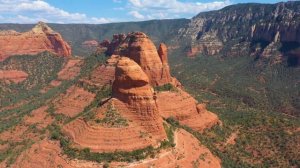 Aerial of Sedona, Arizona