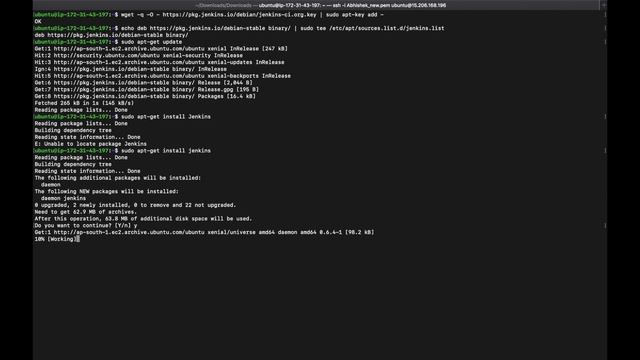 DevOps Tutorial - How to Install Jenkins on Ubuntu Server смотреть онлайн