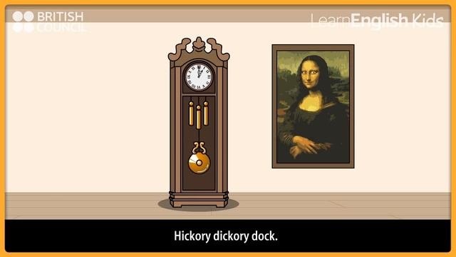 Hickory Dickory Dock - Nursery Rhymes & Kids Songs - LearnEnglish Kids British Council
