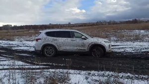 Hyundai Santa-Fe \ Хэнде Санта-фе TM 2018+ в грязи (непланируемый off-road)